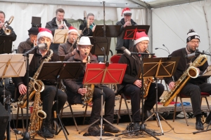 Big Band Caecilia op de Castle Christmas fair