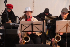 Big Band Caecilia op de Castle Christmas fair